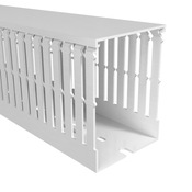 Тонкий кабельный канал с открытыми пазами: 12 шт/уп, длина 6,5 футов/2 м, ширина 2,25 дюйма (PN# T1E-2230W)