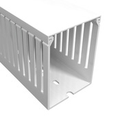 Узкий кабельный канал с открытыми пазами: длина 6,5 футов/2 м, ширина 2,25 дюйма (PN# T1E-2230W-1)