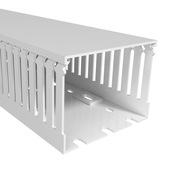 Кабельный канал с узкими пальцами и открытыми щелями: длина 6,5 футов/2 м, ширина 3 дюйма (PN# T1E-3022W-1)