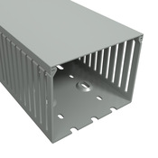 Узкий кабельный канал с открытыми пазами: длина 6,5 футов/2 м, ширина 4 дюйма (PN# T1E-4030G-1)