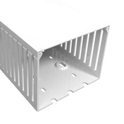 Узкий кабельный канал с открытыми щелями: длина 6,5 футов/2 м, ширина 4 дюйма (PN # T1E-4030W-1)