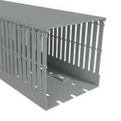 Тонкий кабельный канал с открытыми пазами: 4 шт/уп, длина 6,5 футов/2 м, ширина 4 дюйма (PN# T1E-4040G)