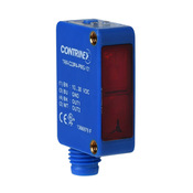 Прямоугольный фотодатчик: диапазон 20–4200 мм, поляризованный световозвращающий (PN# TRR-C23PA-PMS-101)