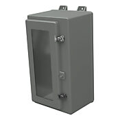 Корпус: 24 x 12 x 10 дюймов, настенное крепление, полиэстер, армированный стекловолокном (PN# TW241210HWT)