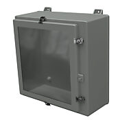 Корпус: 24 x 24 x 10 дюймов, настенное крепление, полиэстер, армированный стекловолокном (PN# TW242410HWT)