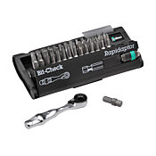 Набор отверток Wera Bit-Check с трещоткой Zyklop Mini Bit: 31 шт. (PN# TW-DB-SET-28R)