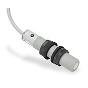 Ультразвуковой датчик приближения: диаметр 18 мм, корпус 83,1 мм, диапазон 50–400 мм (номер по каталогу UK1A-E5-0A)