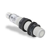 Ультразвуковой датчик приближения: диаметр 18 мм, корпус 91,2 мм, диапазон 50–400 мм (номер по каталогу UK1A-E7-0E)