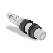 Ультразвуковой датчик приближения: диаметр 18 мм, корпус 91,2 мм, диапазон 50–400 мм (номер по каталогу UK1A-EP-0E)