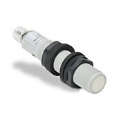 Ультразвуковой датчик приближения: диаметр 18 мм x корпус 91,2 мм, диапазон 100–900 мм (номер по каталогу UK1C-EP-0E)