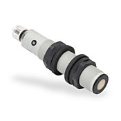 Ультразвуковой датчик приближения: диаметр 18 мм, корпус 91,7 мм, диапазон 150–1600 мм (номер по каталогу UK1D-E9-0E)