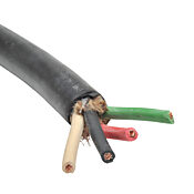 Гибкий портативный шнур типа W: 8 AWG, катушка 50 футов (PN# W-8-4BK50)