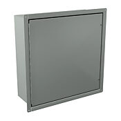 Корпус: 24 x 24 x 8 дюймов, монтаж заподлицо со стеной, углеродистая сталь (PN# WA242408FM)