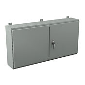 Корпус: 24 x 48 x 8 дюймов, настенное крепление, углеродистая сталь (PN# WA244808WF)