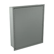 Корпус: 36 x 30 x 8 дюймов, монтаж заподлицо со стеной, углеродистая сталь (PN# WA363008FM)