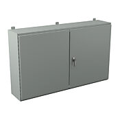 Корпус: 36 x 60 x 12 дюймов, настенное крепление, углеродистая сталь (PN# WA366012WF)