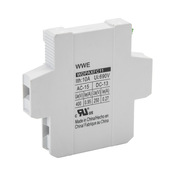 Auxiliary Contact: 10A @ 250 VAC / 0.25A @ 250 VDC, for WDP25 to WDP60 3-Pole contactors only (PN# WDPAXFC11)