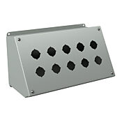 Кнопочная консоль: 7 x 13 x 7 дюймов, настенное крепление, углеродистая сталь (PN # WPBA10)