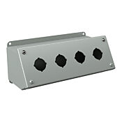 Кнопочная консоль: 4 x 10 x 5 дюймов, настенное крепление, углеродистая сталь (PN# WPBA4)