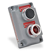 Крышка станции управления Killark в сборе: один запальник, одна кнопка (PN# XCS-0B13-UD)