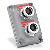 Крышка станции управления Killark в сборе: две контрольные лампочки (PN# XCS-0B30GLD)