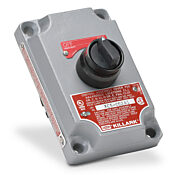 Крышка станции управления Killark в сборе: один селекторный переключатель (арт. № XCS-0S2A1)