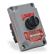 Крышка станции управления Killark в сборе: один селекторный переключатель (арт. № XCS-0S3M6G)