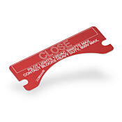 Табличка с легендой: «ЗАКРЫТО» (PN# XCSNP-CLOSE)