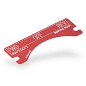 Табличка с легендой: «FWD OFF REV» (PN# XCSNP-FWD-OFF-REV)