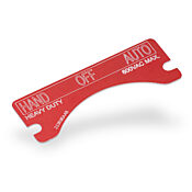 Табличка с легендой: «HAND OFF AUTO» (PN# XCSNP-HAND-OFF-AUT)