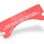 Табличка с легендой: «СБРОС» (PN# XCSNP-RESET)