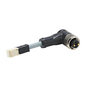 Адаптер: 4-контактный гнездовой разъем с ключом на 4-контактный разъем M12, для преобразователя температуры ProSense серии XTP и кабеля XT-USB (PN# XT-M12)