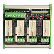 Автономный модуль релейных выходов ZIPLink: 4-точечный (номер по каталогу ZL-RLS4-24)