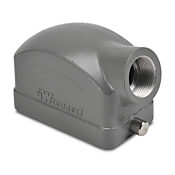 Корпус: для корпусов однорычажных разъемов ZIPport размера 10B (PN# ZP-MC10B-2-SSE16M)