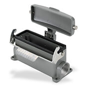 Корпус: для корпусов разъемов ZIPport размера 24B с 2 штифтами (PN# ZP-MC24B-2-SSM21C)