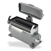 Корпус: для корпусов разъемов ZIPport размера 24B с 2 штифтами (PN# ZP-MC24B-2-SSM21CL)