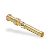 Обжимной контакт: 100 шт/уп, 26–22 AWG, для многопроволочных гнездовых вставок ZIPport, рассчитанных на 10 А (PN# ZP-MC-CC-F10A-22G)