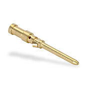 Обжимной контакт: 100 шт/уп, 26–22 AWG, для многопроволочных штыревых вставок ZIPport, рассчитанных на 10 А (PN# ZP-MC-CC-M10A-22G)