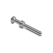 Обжимной контакт: 100 шт/уп, 26–22 AWG, для многопроволочных штыревых вставок ZIPport, рассчитанных на 16 А (PN# ZP-MC-CC-M16A-22)