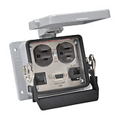 Panel Interface Connector: (1) 9-pin female D-sub connector and (1) RJ45 Ethernet port (PN# ZP-PDA-32-304)