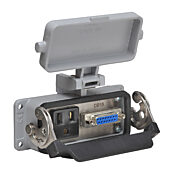 Panel Interface Connector: (1) 15-pin female D-sub connector (PN# ZP-PSA-16-104)