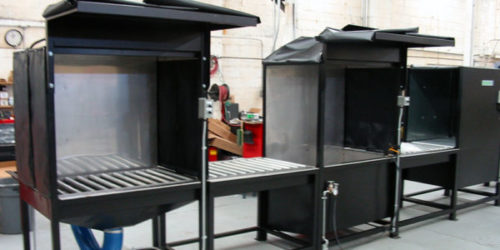 Magnaflux Custom Liquid Penetrant Testing Equipment