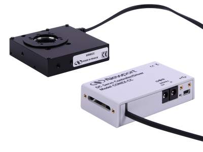 Моторизованный вращающийся столик, SR50CC, интегрированный с контроллером CONEX-CC Модель: CONEX-SR50CC