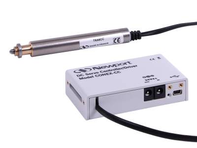 Линейный привод, сервопривод постоянного тока, ход 6 мм, TRA6CC и модель контроллера CONEX-CC: CONEX-TRA6CC