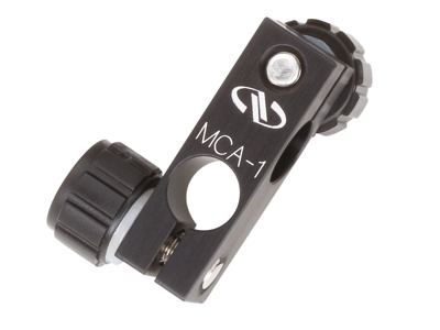 Прямоугольный зажим для стойки, оптические стойки диаметром 0,313 дюйма, резьба 8-32 Модель: MCA-1