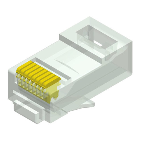 5RPF-88XXXTLB-850-A1 Модульная вилка, 8-позиционный длинный корпус для серии C6 850