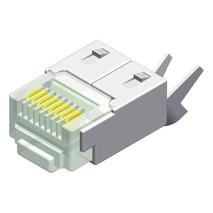 5RPD-88XXXTLB-901-A1 Модульная экранированная вилка на 8 позиций с защитным кожухом серии 901