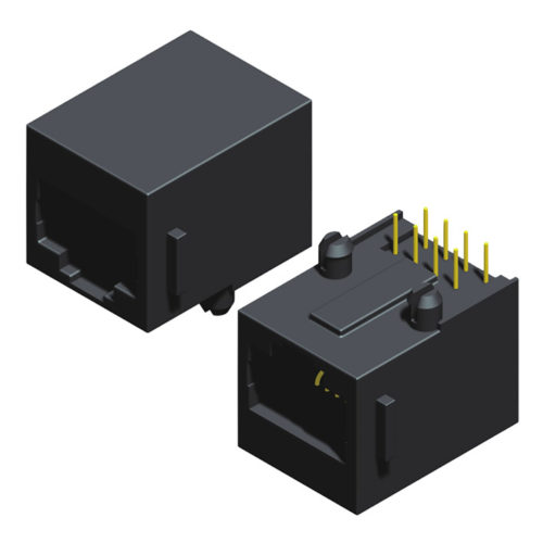 5RJ1DR00N0X-XXXX00L-240-AX Модульный домкрат с боковым вводом В=15,7 Ш=20,5 Серия 240