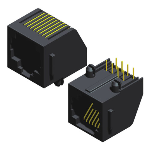 5RJ1MR00N0X-XXXX00U-254-AX Модульный разъем с боковым вводом SM T Тип В=12,7 Ш=18,1 Серия 254
