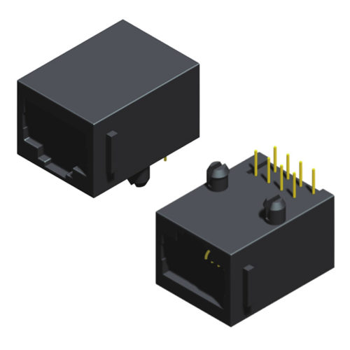 5RJ1DR00N0X-XXXX00L-290-AX Модульный домкрат с боковым вводом В=12,5 Ш=20,5 Серия 290